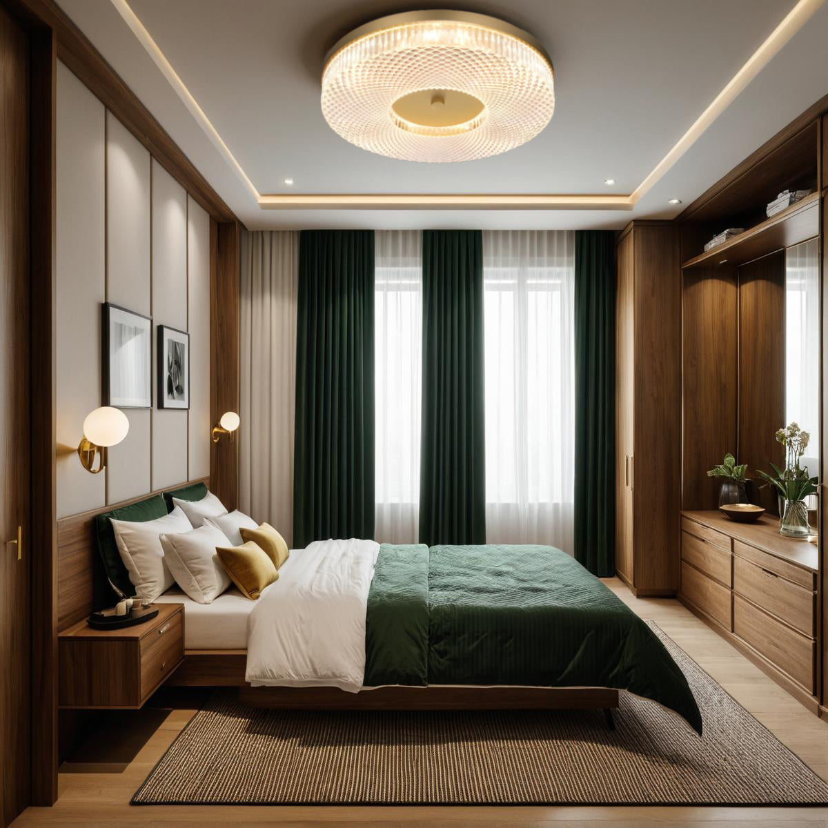 Creative Round Acrylic Ceiling Light