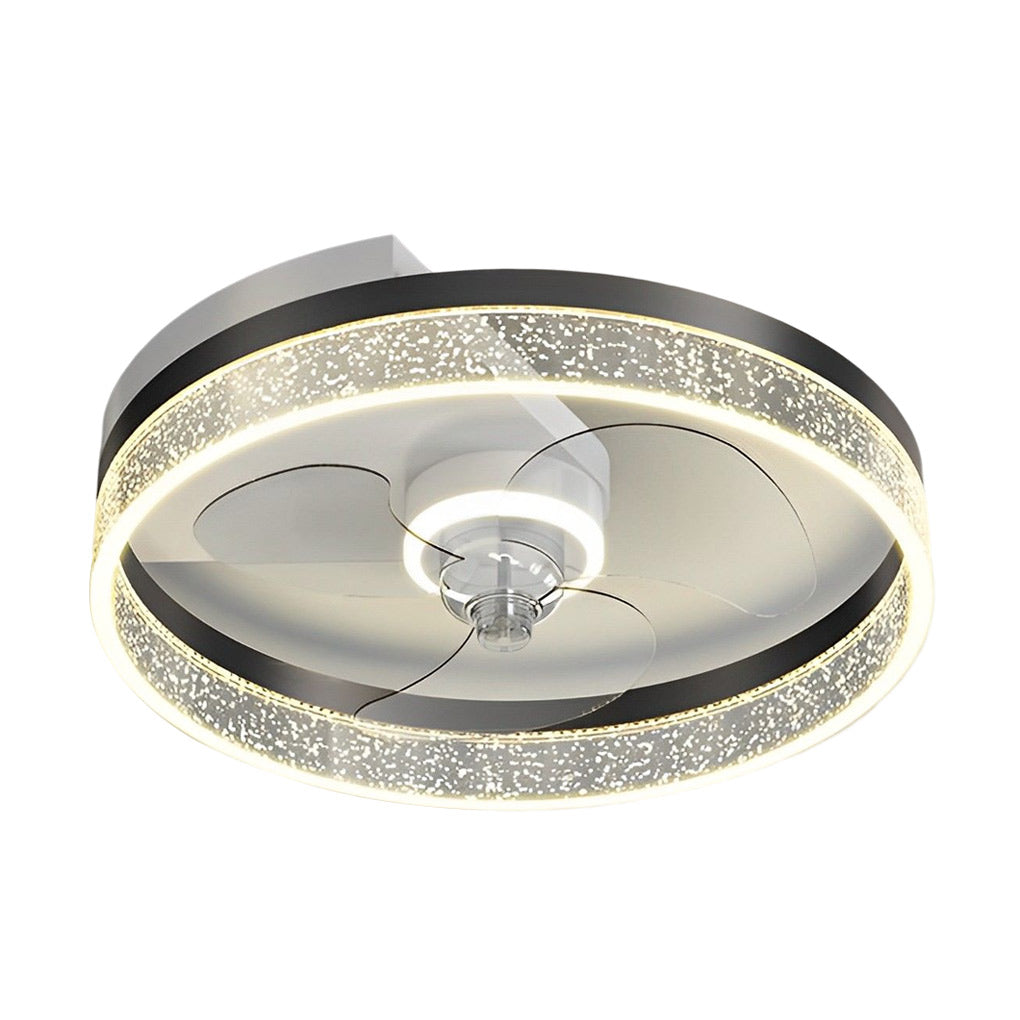 Round Modern Bladeless Ceiling Fans Ha082733