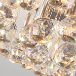Round Light Luxury 3 Step Dimming Modern Crystal Ceiling Light Fixture
