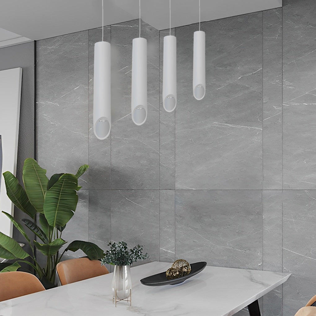 Long Cylindrical Pendant Lights Ha084262