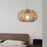 Hand Woven Ceiling Light Ha079956