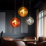 Glass Melt Pendant Light