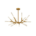 Unique Acrylic Branches Led Minimalist Lines Postmodern Chandelier Lamp