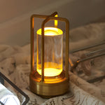 Portable Lantern Cordless Table Lamp Usb Touch Dimming Night Lights