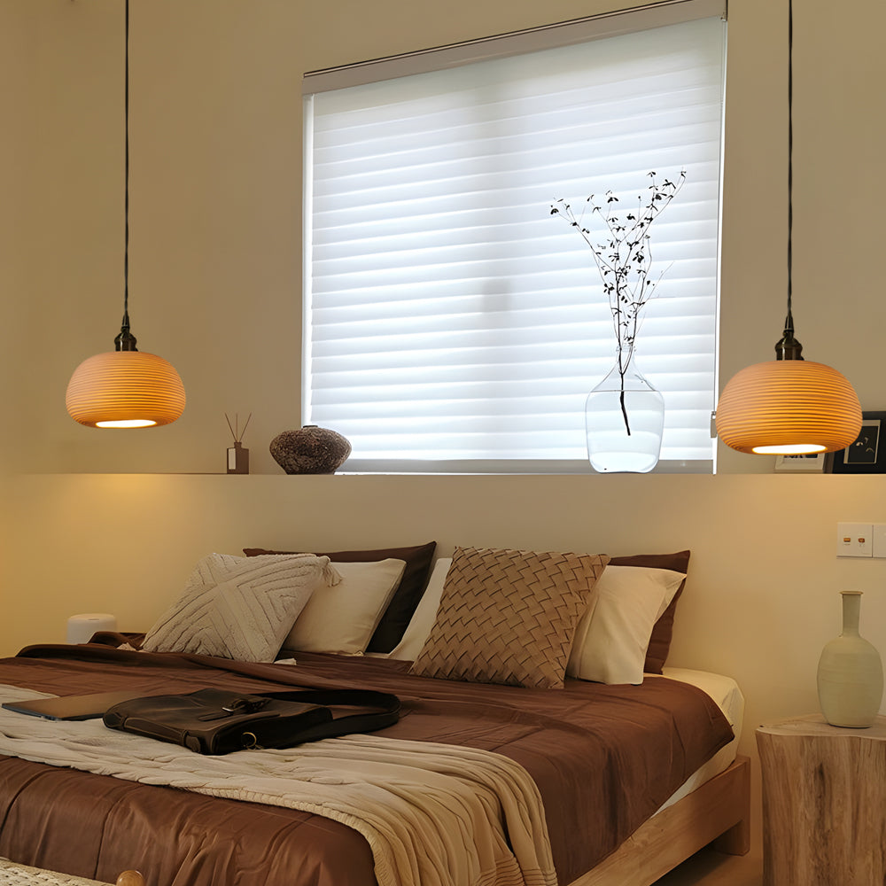 Handmade Ceramic Shade Japanese Style Pendant Light Li002664