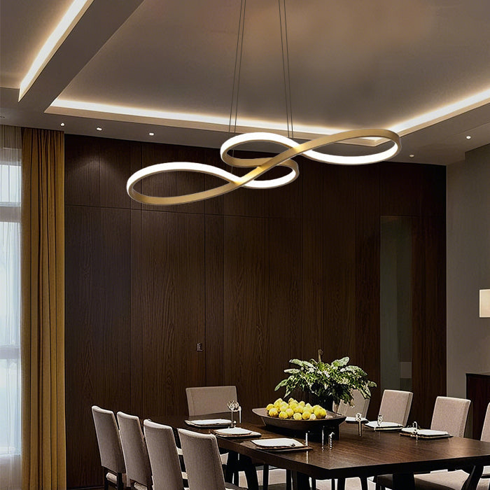 Modern Musical Notes Design Led Pendant Lamp