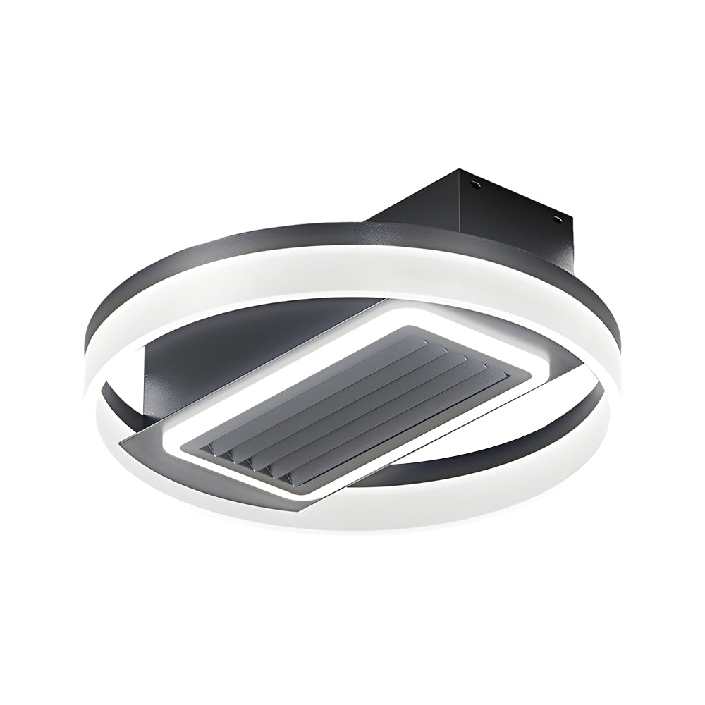 19 7 In Nordic 6 Speeds Bladeless Ceiling Fan With Led Light Remote Control