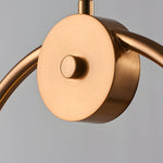 Dia 9 11 Ring Led Crystal Small Bedside Pendant Lights Hanging Lamp