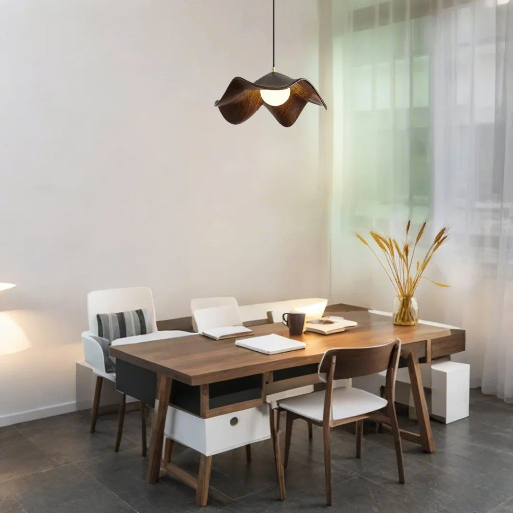 Unique Wooden Pendant Lamp
