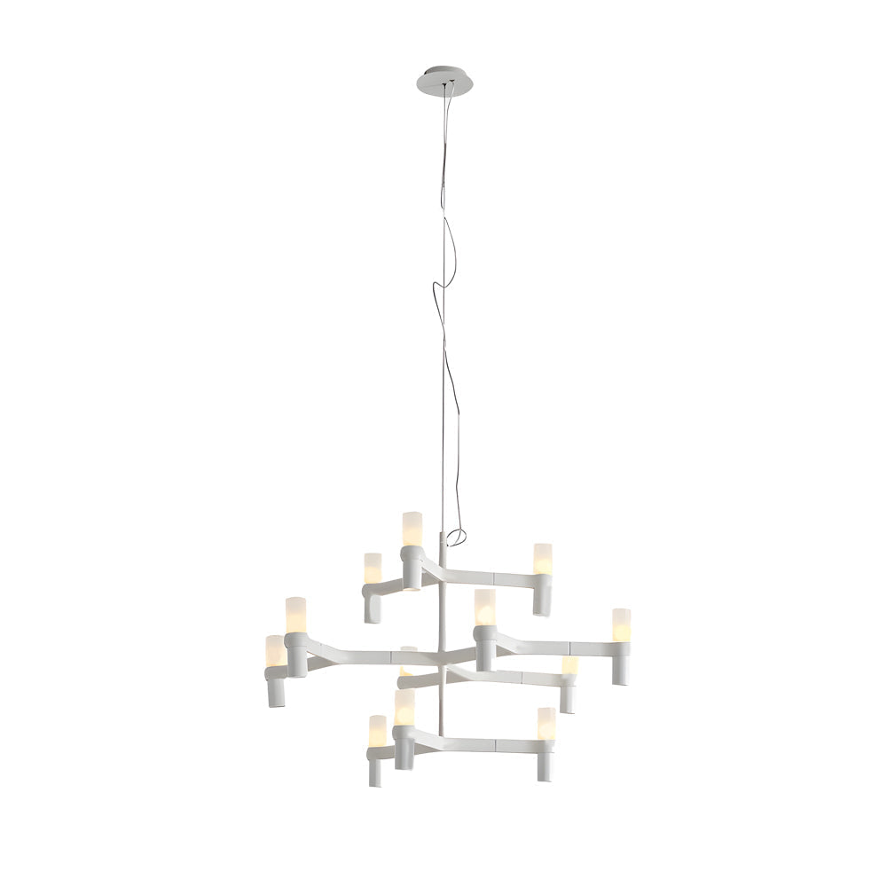 Creative Metal Special Shaped Geometric Led Designer Nordic Chandelier
