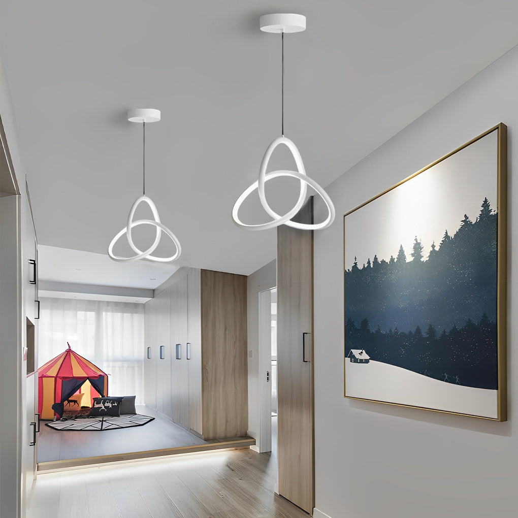 Circular Led Modern Pendant Light Ha082373