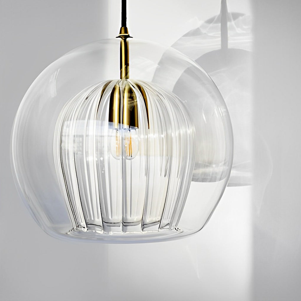 Glass Lampshade Pendant Light Ha079829