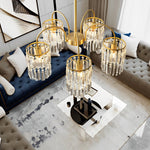 Crystal Shade Luxury Modern Chandelier Ha098708