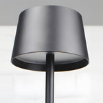 48 8 In Black Touch Dimming Led Rechargeable Floor Lamp