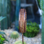 Round Iron Hollow Solar Ground Light Li002500
