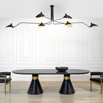 Swing Long Light Arm Chandelier Ha091500