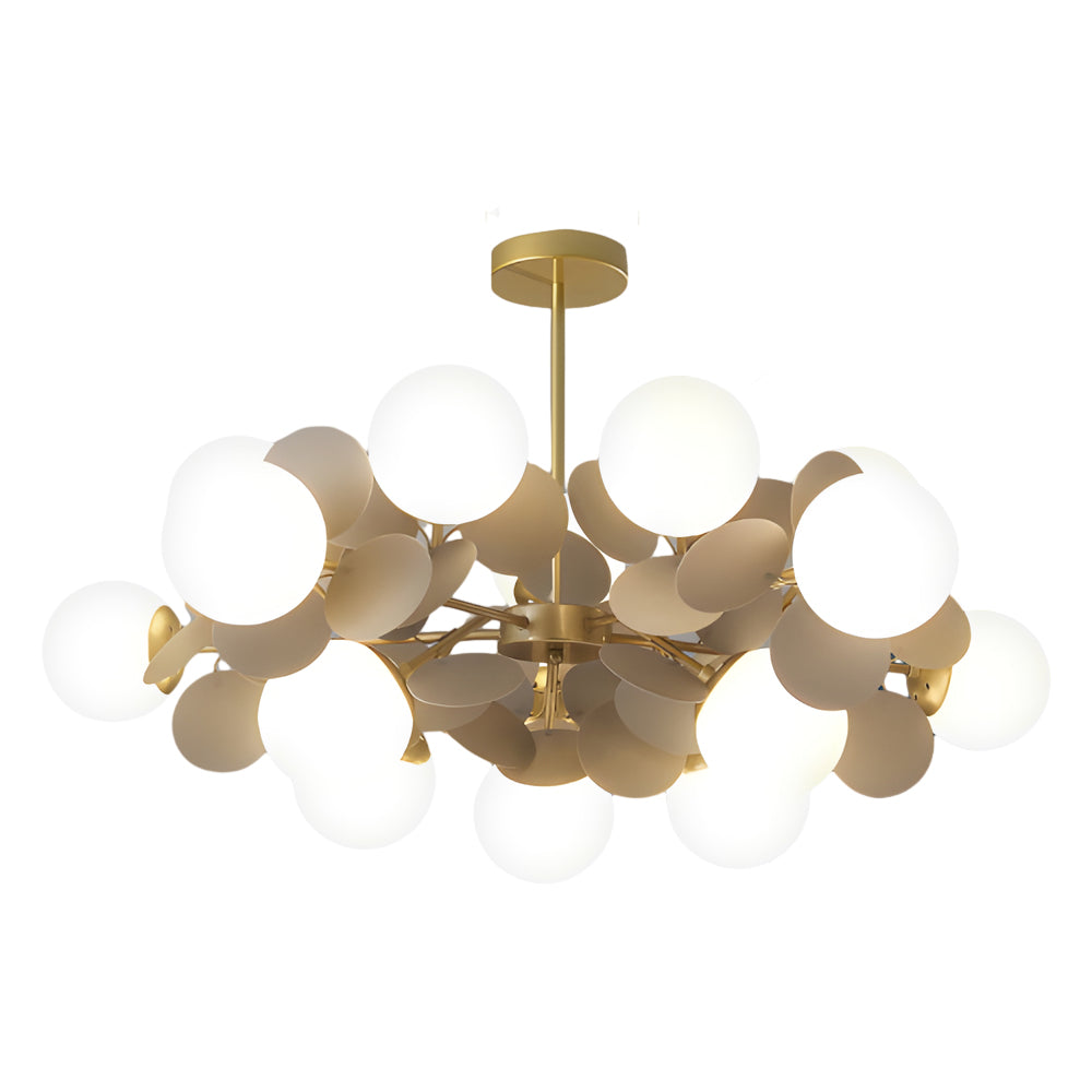 Nordic Chandelier Multicolored Board Art Branch Style Pendant Lights