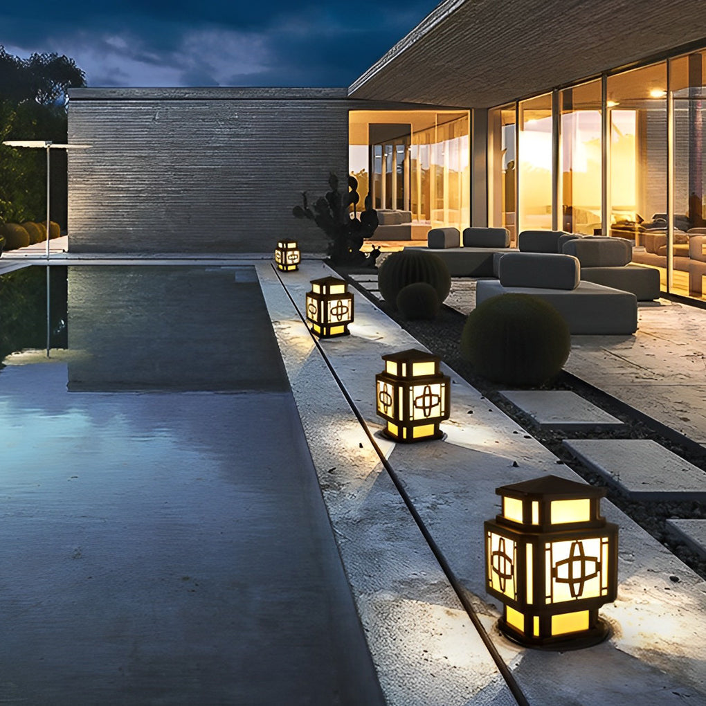 Creative Outdoor Deck Post Light Li002369