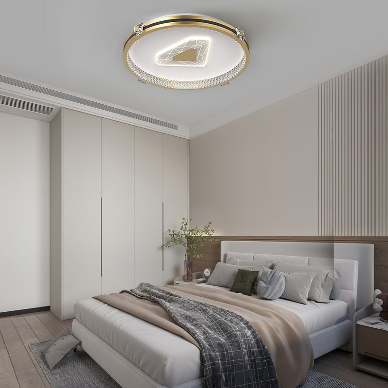 Circular Geometric Modern Ceiling Light Ha098311