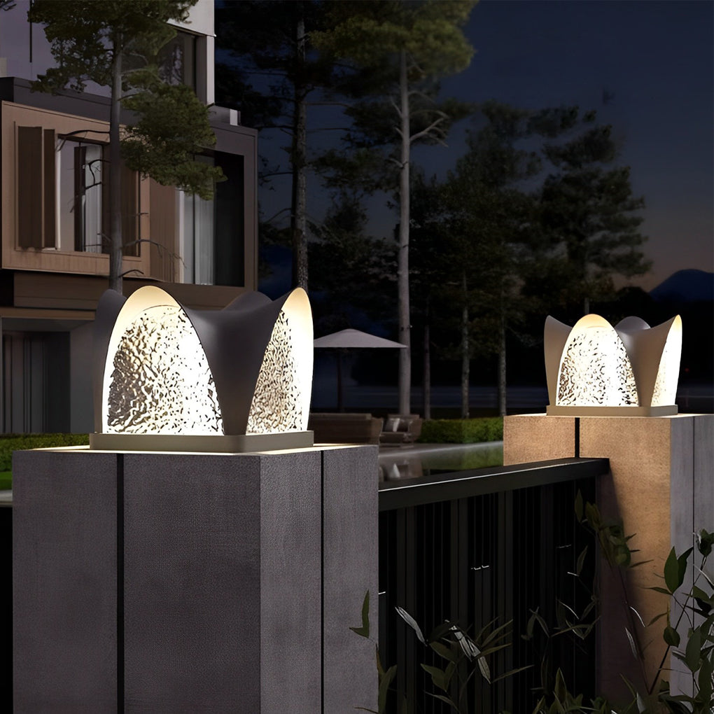 Waterproof Ip65 Solar Post Caps Light Ha091122