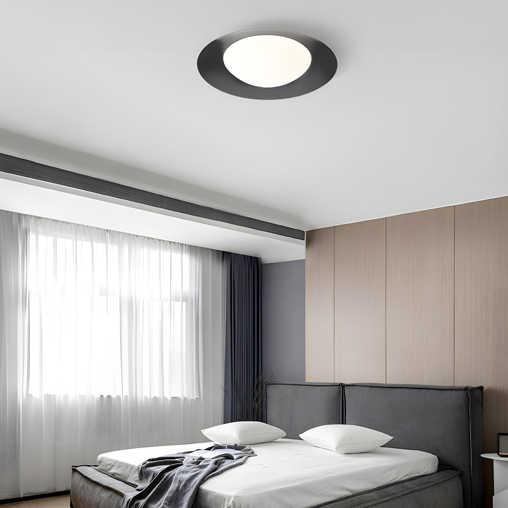 1 Light Round Led Flush Mount Ceiling Light
