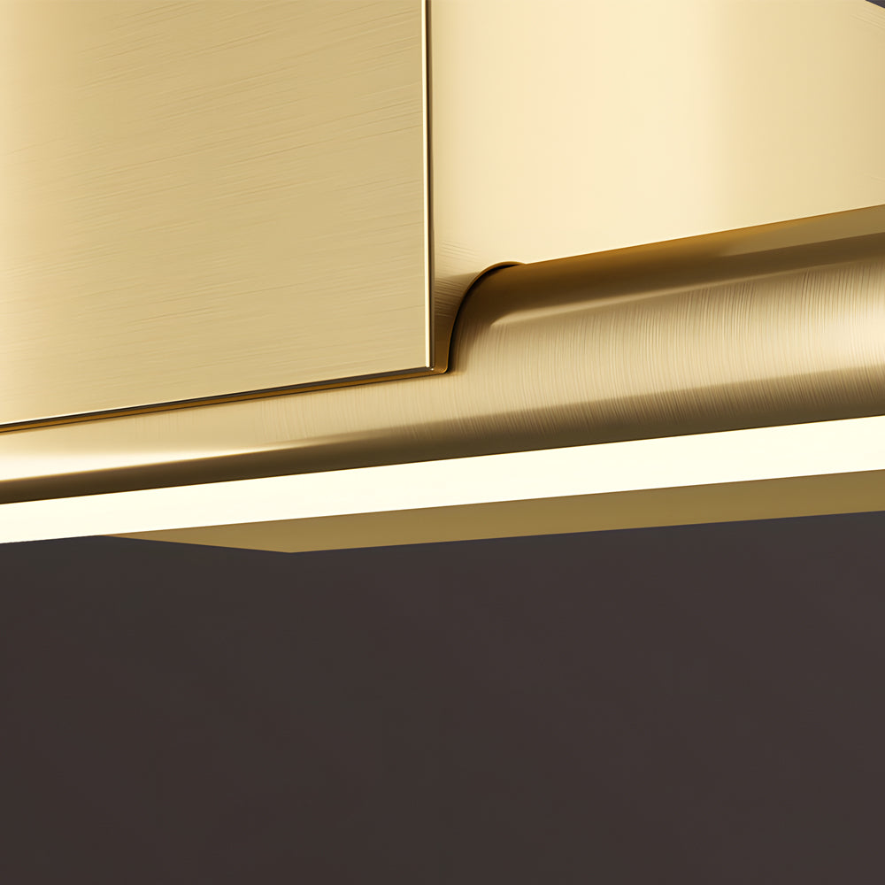 Brushed Brass Linear Led Bathroom Vanity Light