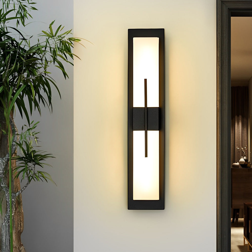 Black Modern Outdoor Wall Lamp Li002111