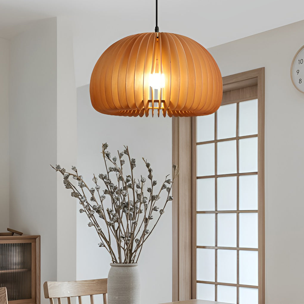 Pumpkin Shaped Pendant Light Li001916