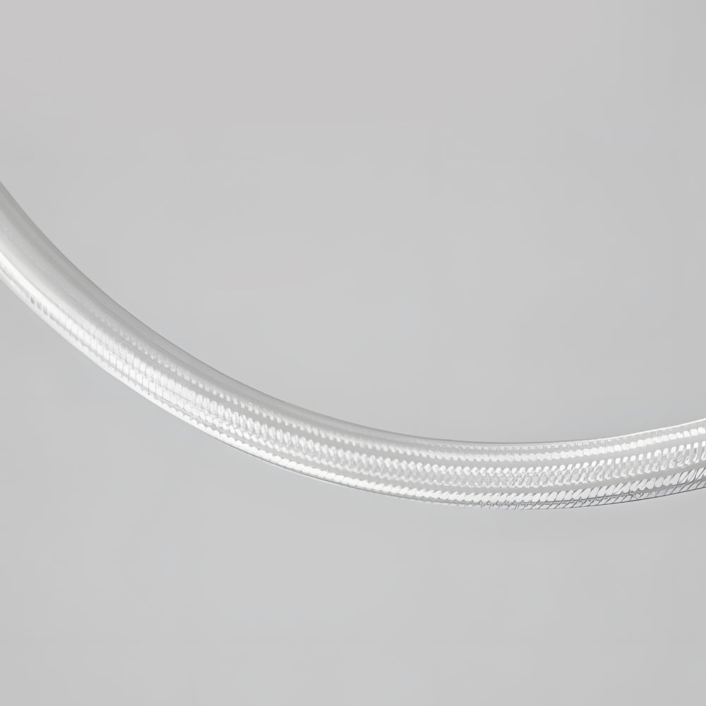 Modern Minimalist Led Silicone Rope Pendant Chandelier