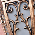 Outdoor Vintage Bronze Wall Light 1 Light Wall Mount Lantern