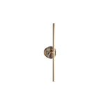 Zylaro Stone Wall Light – Brushed Brass & Marble LED Sconce