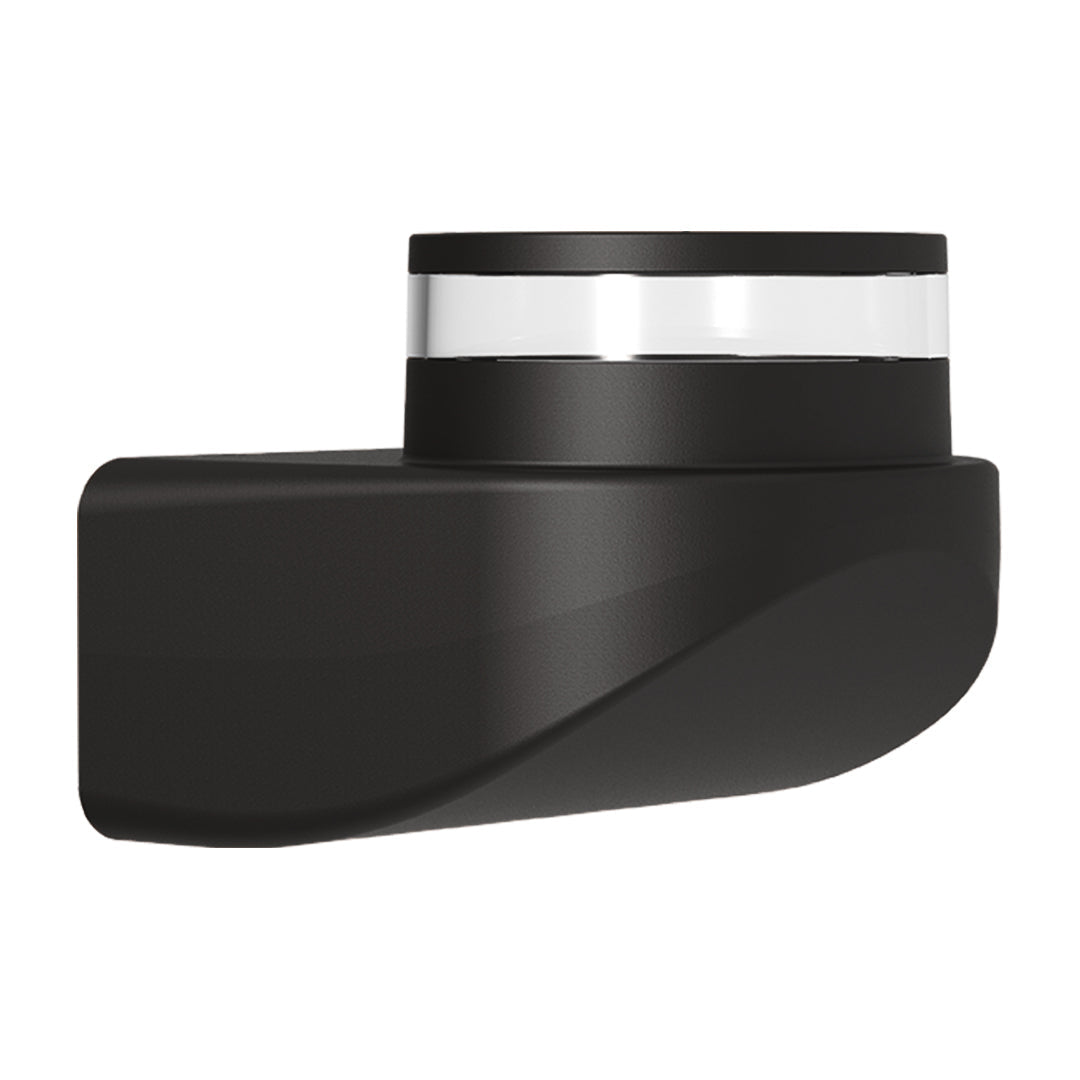 Modern Black Outdoor Wall Light with LED Up and Down Illumination