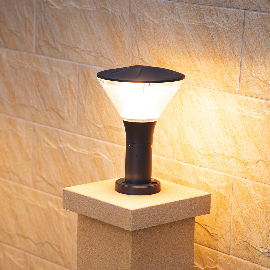 Modern Minimalist LED Bollard Light for Garden Pathways