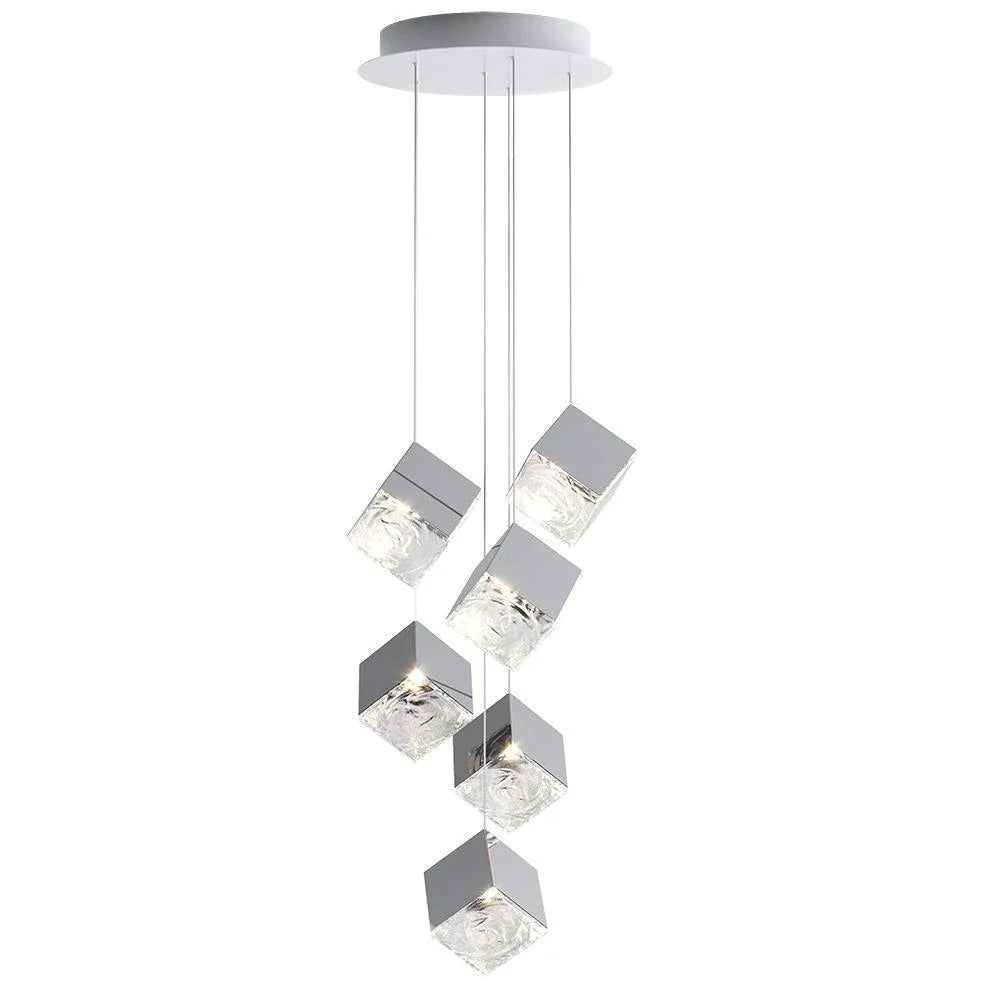 Pyrite chandelier