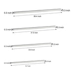 Modern Linear LED Bar Chandelier for Dining Room and Kitchen Island