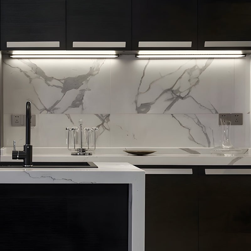 Modern Linear LED Bar Chandelier for Dining Room and Kitchen Island
