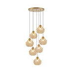 Shell Mini Pendant Light – Hand-Blown Glass & Brass