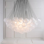 Aqua Sphere Chandelier