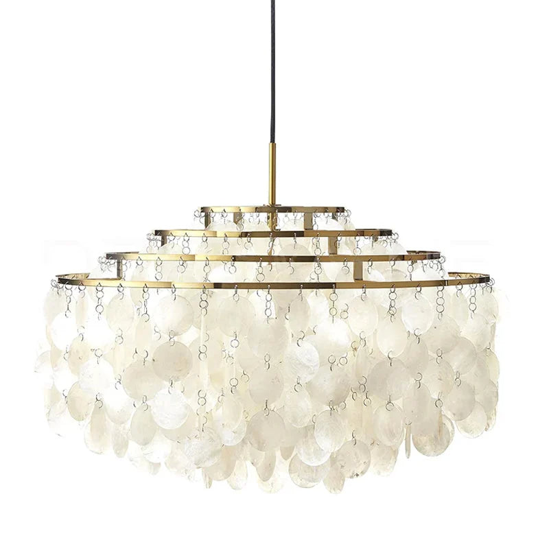 Halo Shell Chandelier