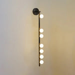 Elegant Brass Glass Wall Light