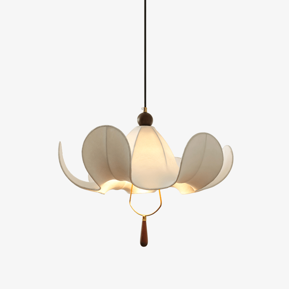 Umbrella Blossom Pendant Light – Sculptural Fabric Pendant for Modern Interiors