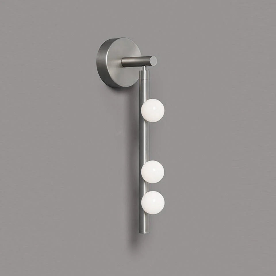 Elegant Brass Glass Wall Light