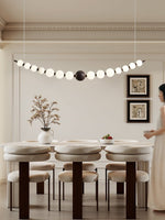Nayla Pendant Light – Sculptural LED Chandelier for Dining & Living Spaces