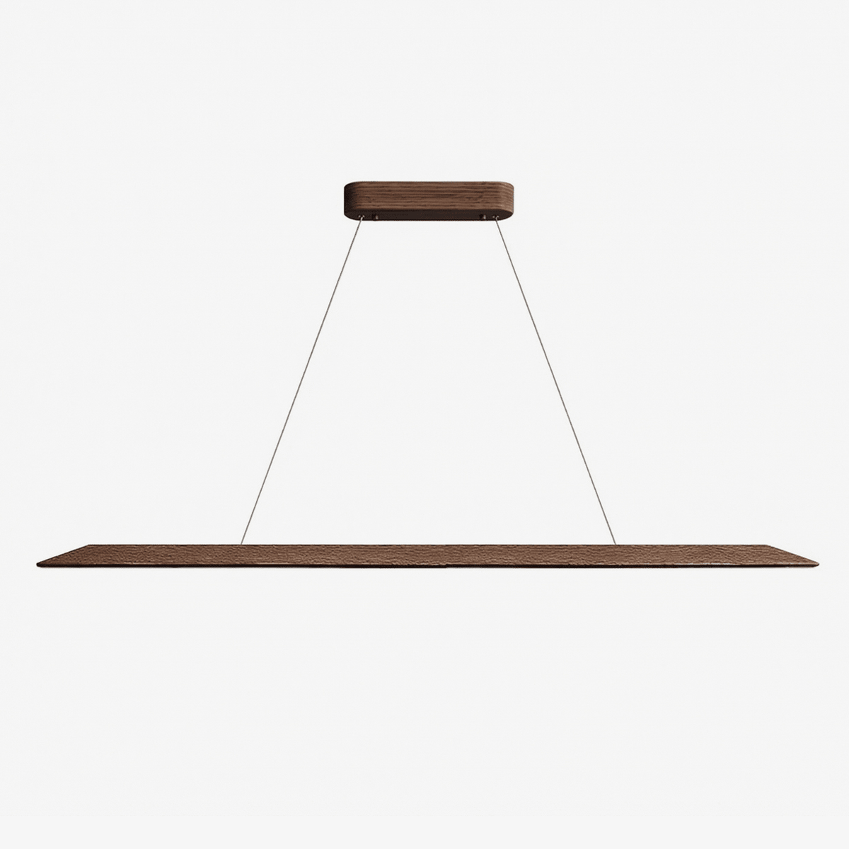 Lignis Linear Wood LED Pendant Light for Dining Room and Kitchen Island