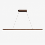 Lignis Linear Wood LED Pendant Light for Dining Room and Kitchen Island