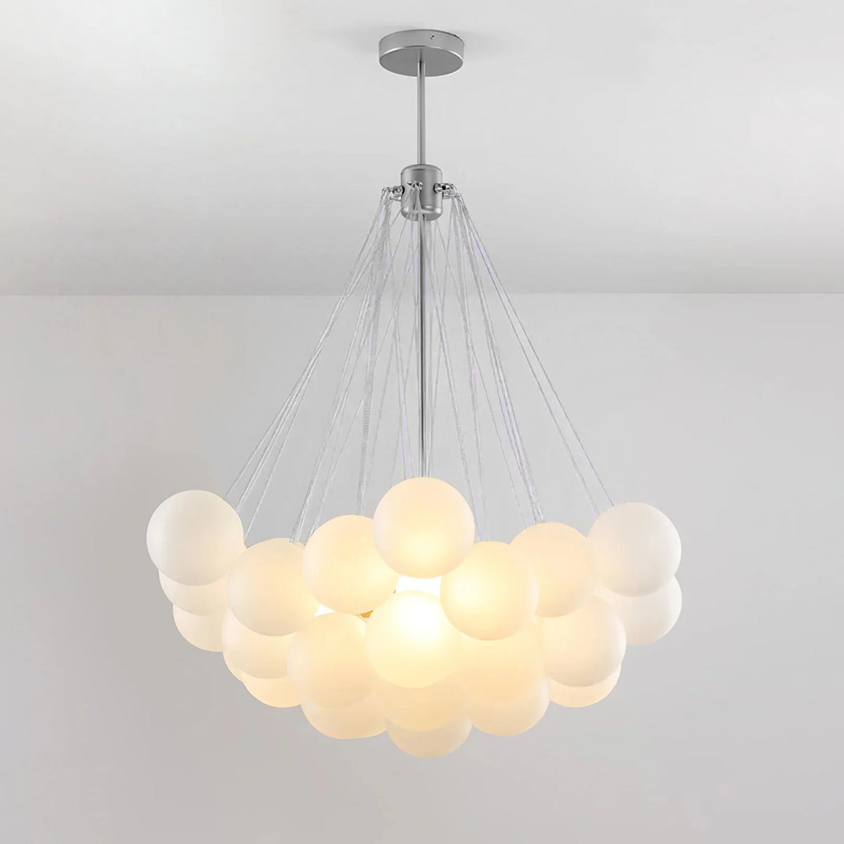 Aqua Sphere Chandelier