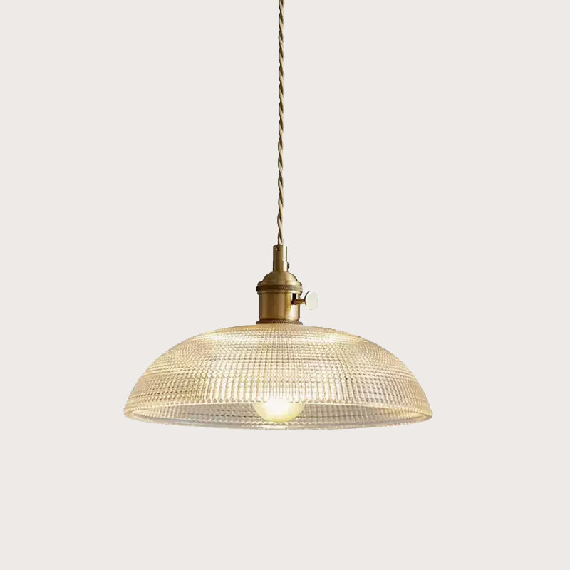 Modern Bowl Glass Pendant Light