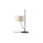 Lino Arc Table Lamp – Sculptural Brass & Fabric Designer Lamp for Modern Interiors