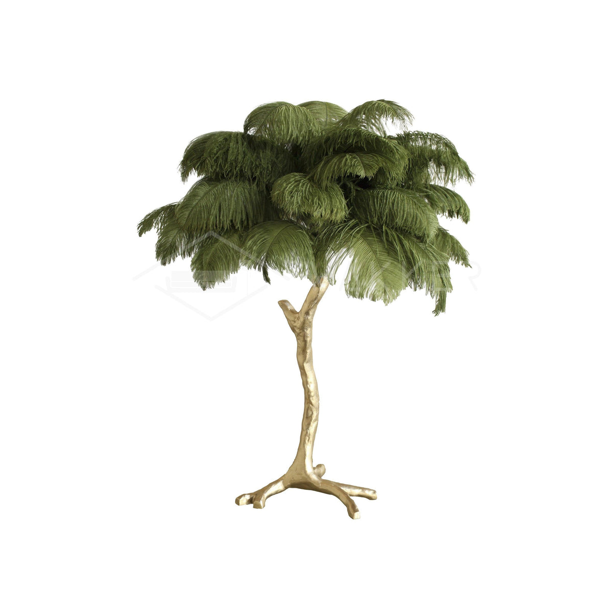 Feathered Elegance Table Lamp