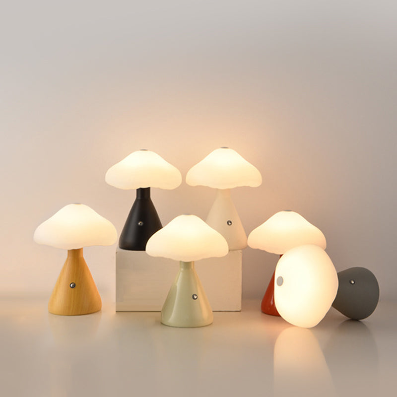 Metal Mushroom Cloud Table Lamp Led Ambient Lighting